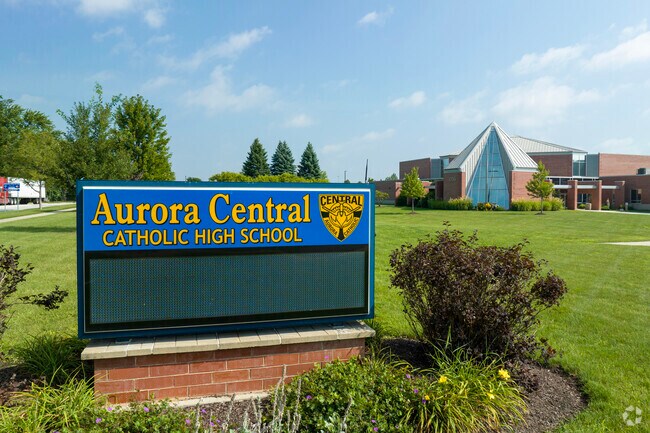 Aurora Central Catholic High School offers an expansive and well funded campus in Edgelawn.
