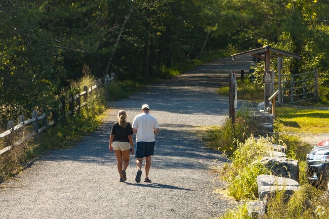 Walkers of the Ashokan Rail Trail have 11.5 miles to explore.