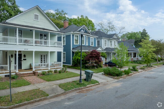 Street lights add an added sense of safety for those that enjoy night strolls.