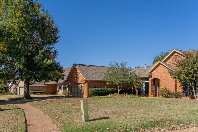 Homes in Olde Towne sit on cozy, well maintained lots.