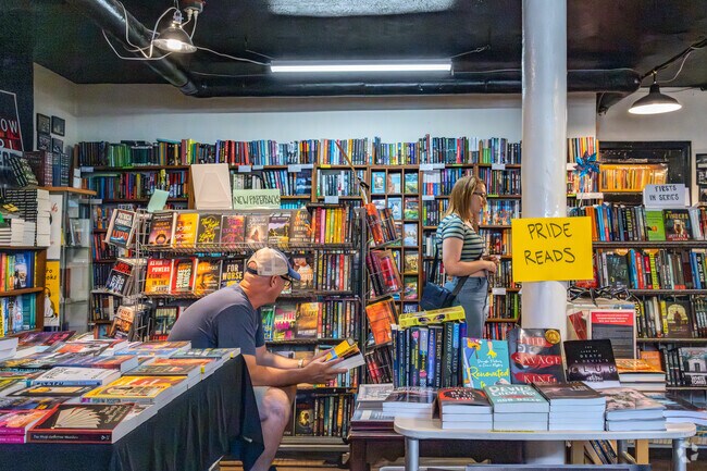 Solve your next mystery at Once Upon a Crime in Lowry Hill East.