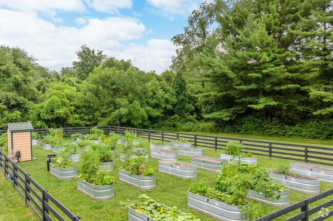 A Community Garden is located at Friendship Park in Gahanna, Ohio.