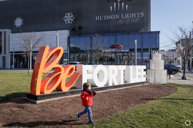 The Hudson Lights complex has become a destination for shopping and dining in Fort Lee.