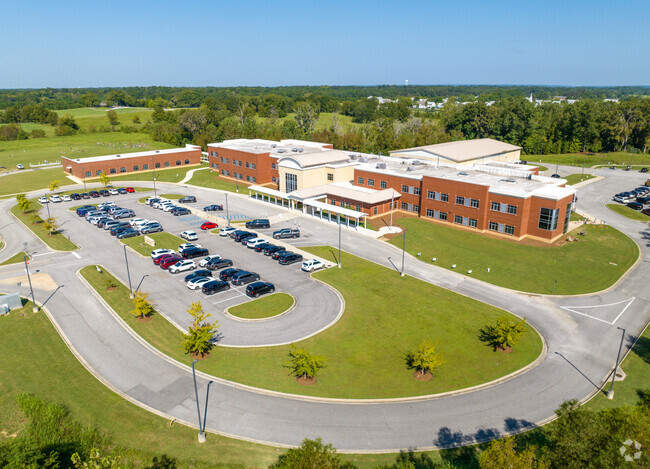 Pike Road Elementary has a large secluded campus.