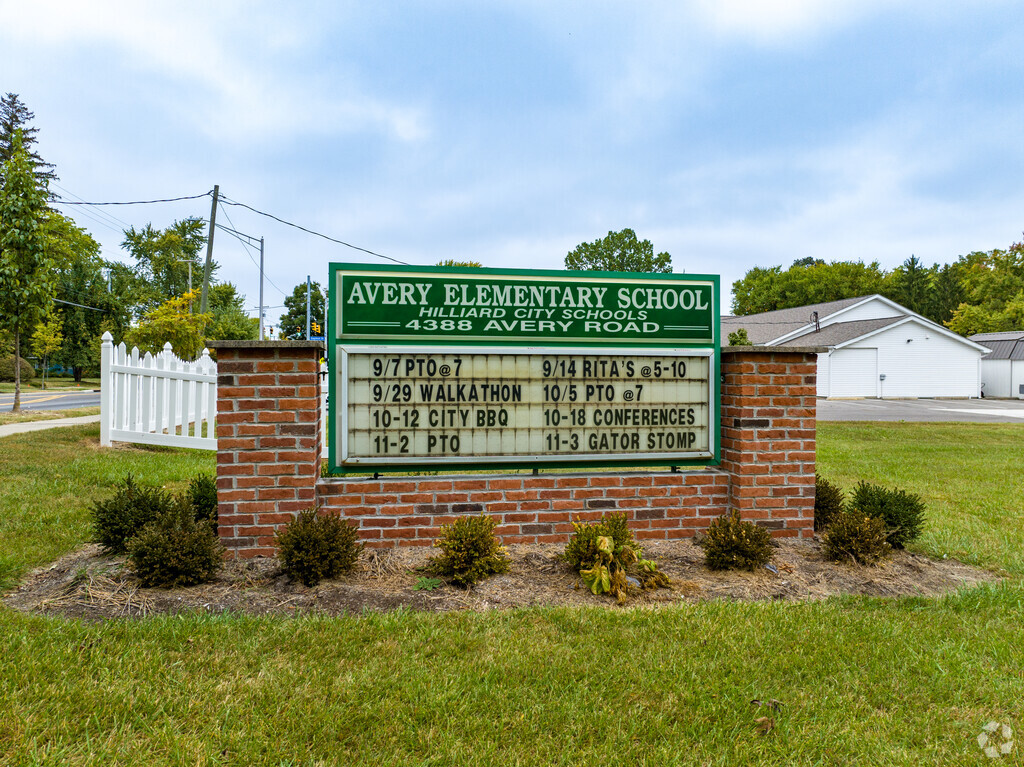 Avery Elementary Signage