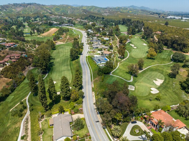 The Saticoy Club golf course in Somis from an aerial view.