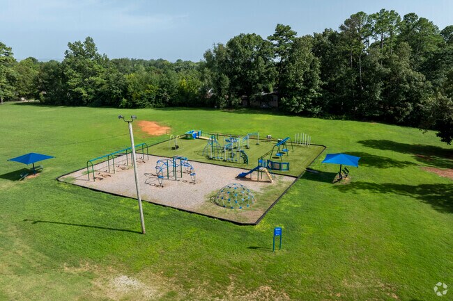 Playground of Ridgecrest Elementary School in Huntsville Alabama.