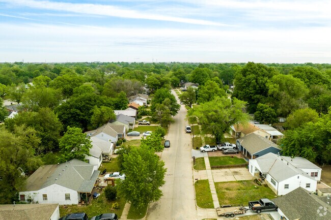 Birdseye view of the Ken-Mar neighborhood.