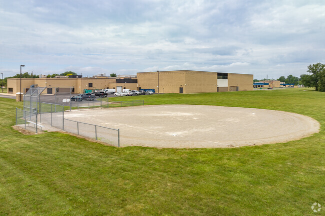 Patrick Henry Middle School baseball field in the city of Trenton.