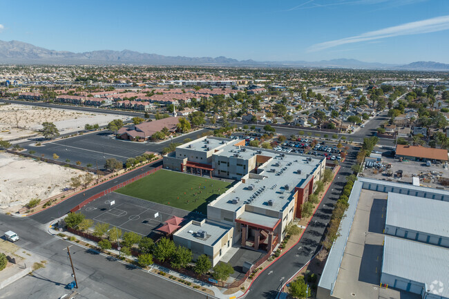 Somerset Academy - Lone Mountain serves K-8.
