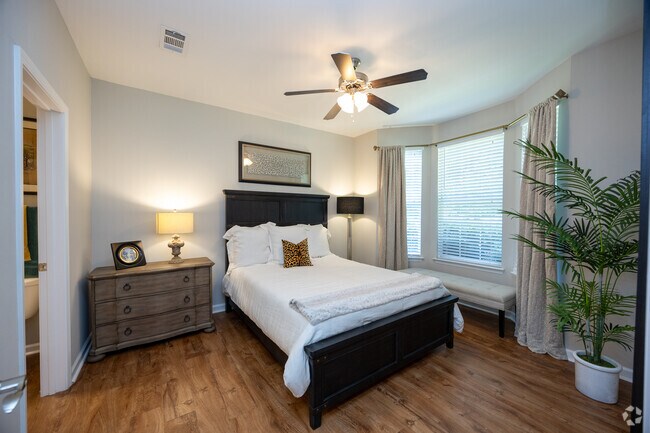 2BR, 2BA - 1,228SF - Bedroom