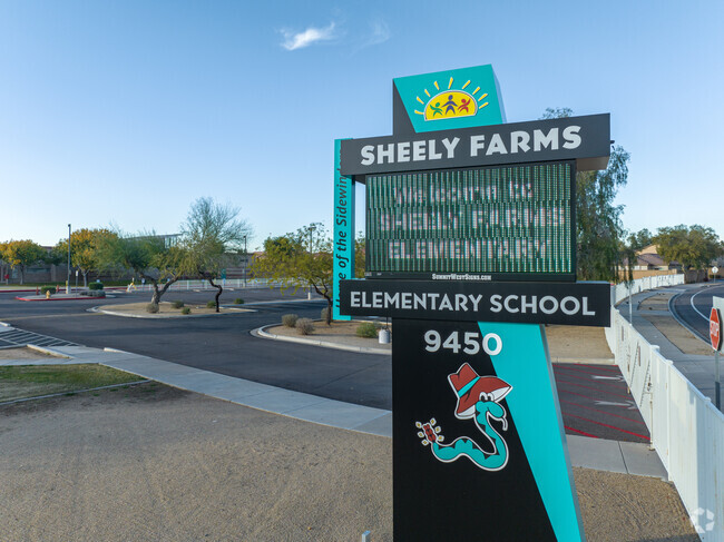 Sheely Farms Elementary School serves as a nurturing educational hub in Phoenix.