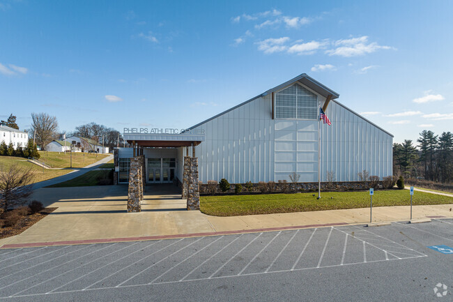 The Phelps School Athletic Center is home to The Phelps School Lions basketball team.