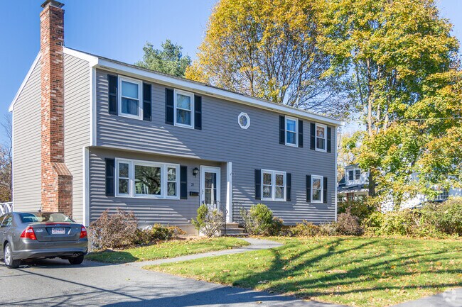 A contemporary single family home in the West Andover neighborhood.