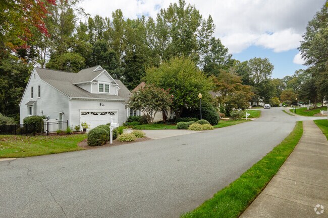 Charming traditional architecture tucked away in The Orchard.
