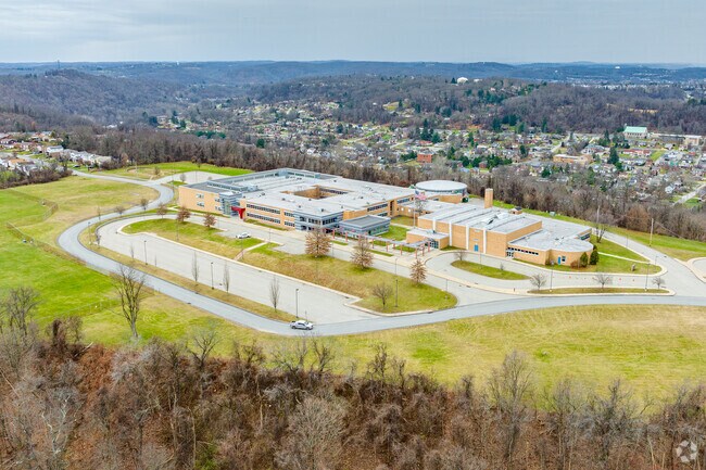 Francis McClure Intermediate School sits on a large private campus.