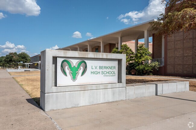 Richardson Berkner High School Sign 3