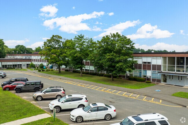 Granby Junior/Senior is a public school located in Granby which is in a fringe rural setting.