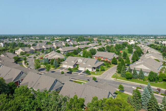 Oak Grove homes are made up of both single family homes and townhouses.