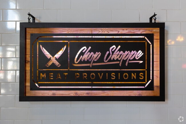 The local butcher shop called Chop Shoppe offers quality meats.