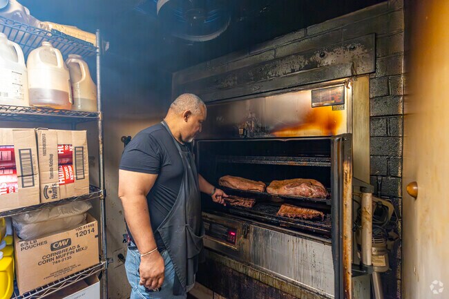 A visit to Mr. K's Original BBQ near Fairgrounds promises a satisfying meal, featuring expertly smoked meats and a friendly atmosphere.