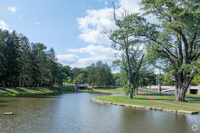 Logan Wood residents can try their luck at fishing in Stadium Park.