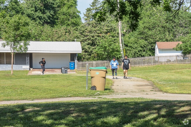 In nice weather, Terrace Park in Johansen Acres is full of walkers, kids playing and dog walkers