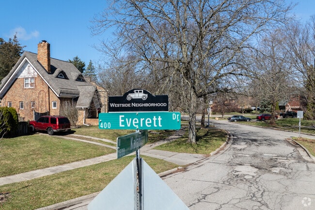The Westside neighborhood contains a diverse range of architectural styles.