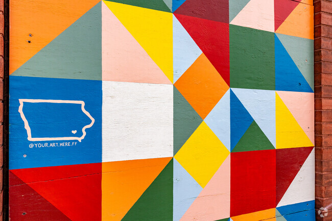 Murals can be found scattered throughout Fairfield, especially in the historic downtown area.