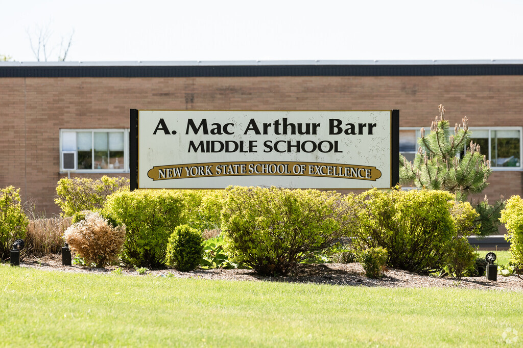 A. Mac Arthur Barr Middle School serves students throughout Nanuet, NY.