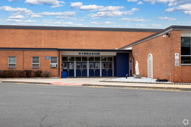 Immaculata High School has a separate entrance to their gym in Branchburg Township.