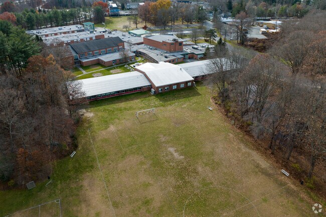 H.C. Crittenden Middle School has a large play area for activities