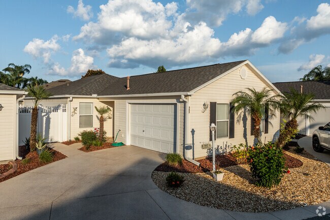 Smaller villa homes are a popular option for savvy homebuyers in the Village of Winifred.