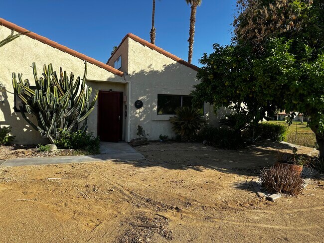 View of the front door
