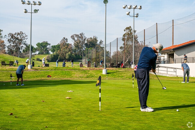 Mountain Meadows Golf Course in Pomona Valley is ideal for golfers practicing their short game.