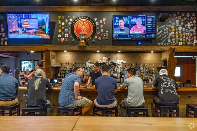 Manor Park residents prefer Finnegan's Wake for their happy hour destination.