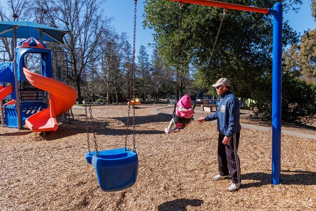 Brooktree North residents head to Arbolado Park for a fun-filled day at the playground.
