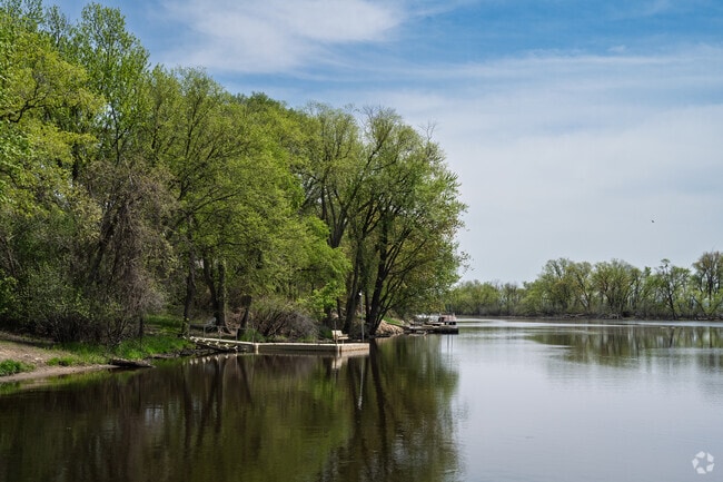 Waterfront homes sit near Fred Funk Boat Landing.
