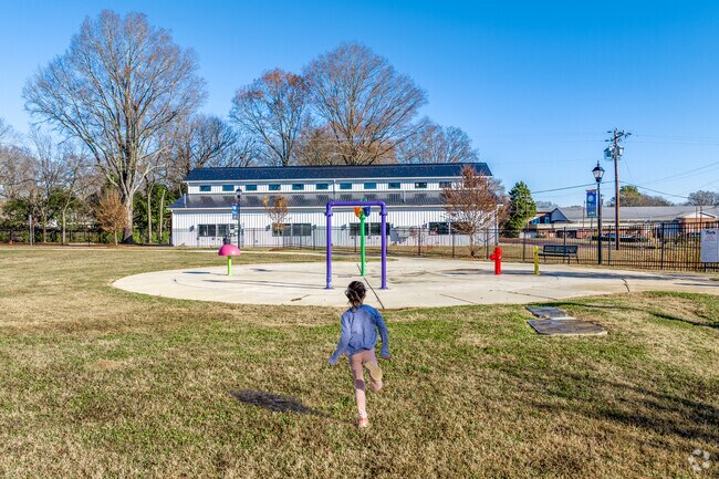 The City Park is a greenspace in the heart of downtown York.