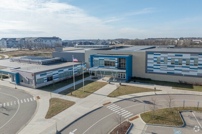 Meadow View Elementary School has very nice looking exterior.