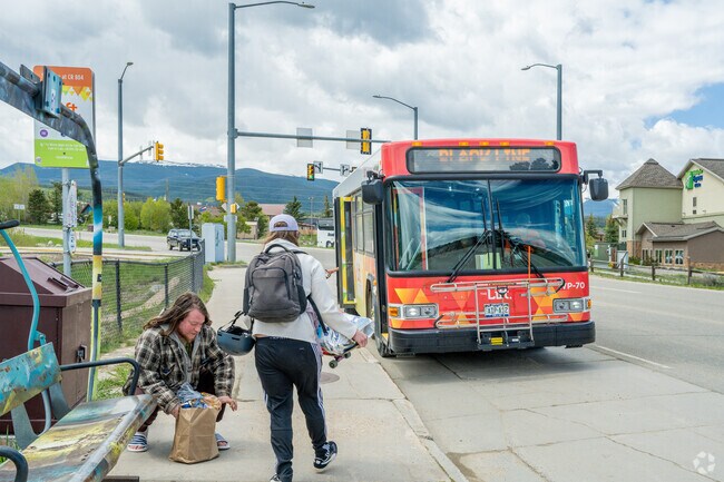 Tabernash residents can take the Lift bus to access other nearby communities.