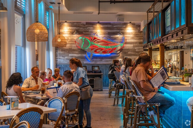 Izzy's Fish & Oyster is a seafood joint with a New England flare in Downtown Fort Myers.