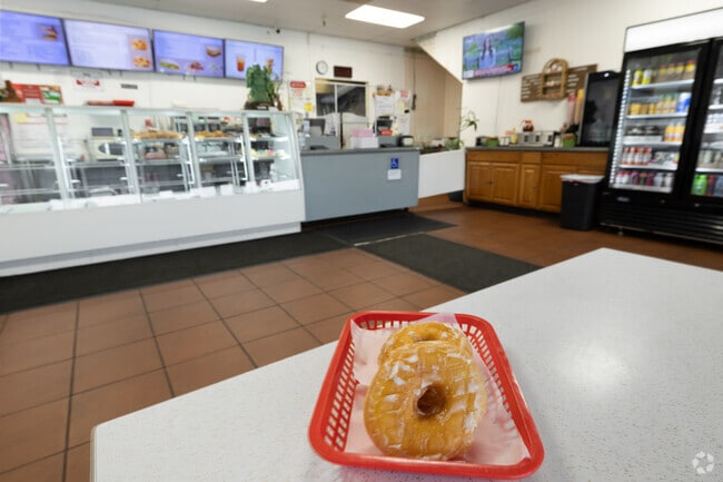 Fairway Park donuts are always fresh, hot and tasty for your sweet cravings.