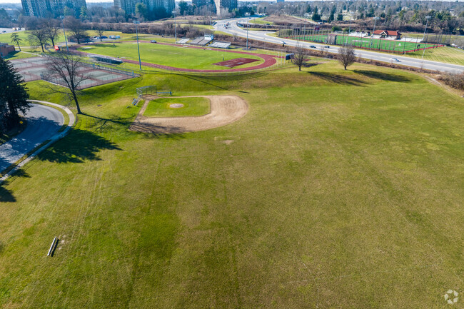 Cheltenham High School has numerous baseball practice fields.