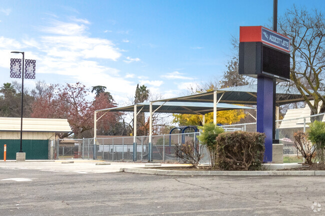 The campus of Addicott Elementary School in Fresno.