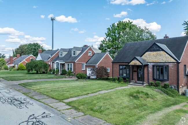 Blawnox is home to a variety of small and large residential housing.