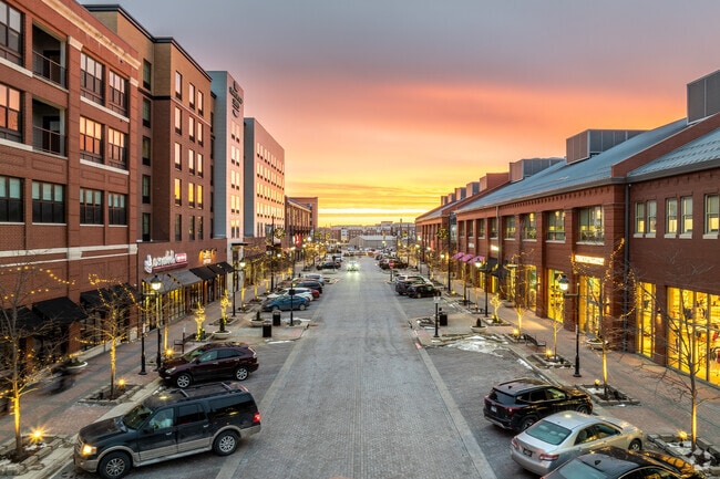 The relatively new Iowa River Landing is a hotspot for shopping, dining, and entertainment.