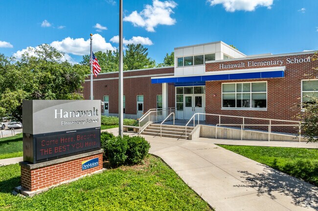 Young Westwood students attend Hanawalt Elementary School for grades K-5.