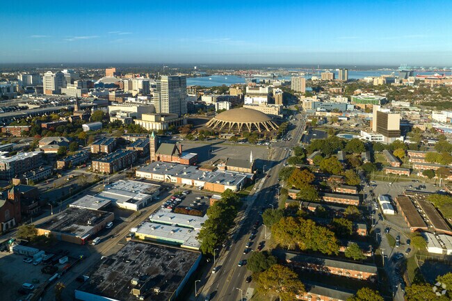 Barberton is just two miles from Downtown Norfolk.