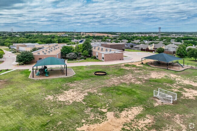 There is plenty of space for your child to run and play at E.P Rayzor Elementary.